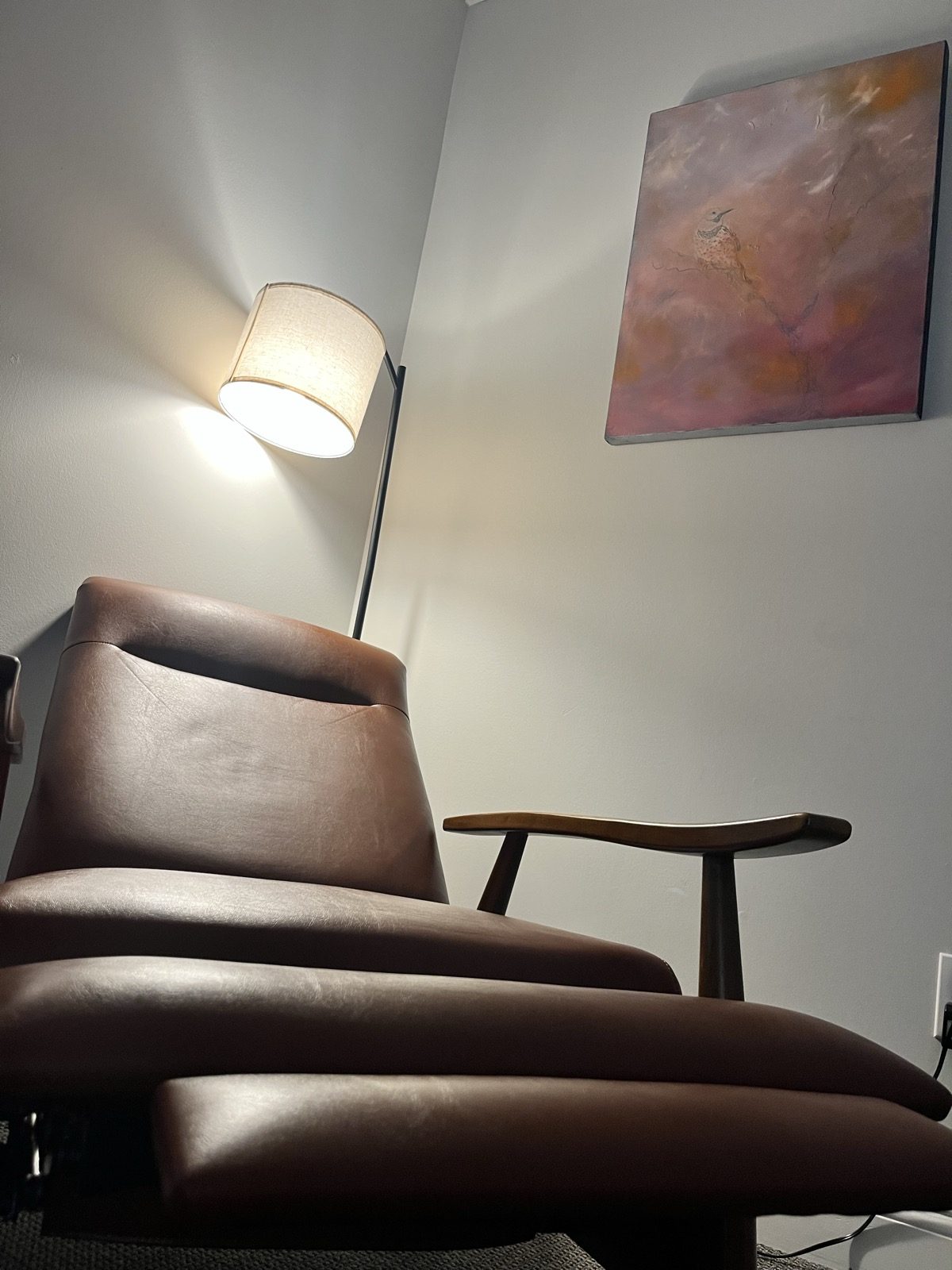 A private, comfortable room for ketamine infusions